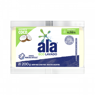 ALA JABON BARRA ECOLAVADO x200gr
