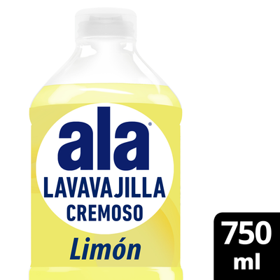 ALA LAVAVAJILLAS CREMOSO LIMON x750ml
