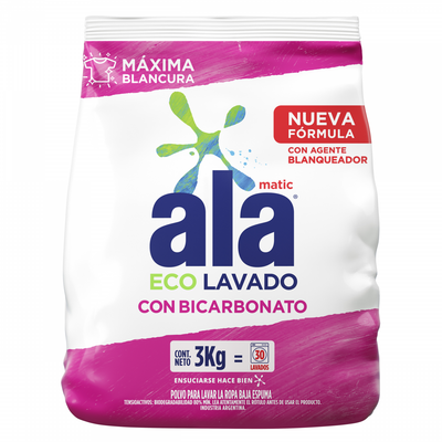 ALA POLVO MATIC C/BICARBONATO x3kg
