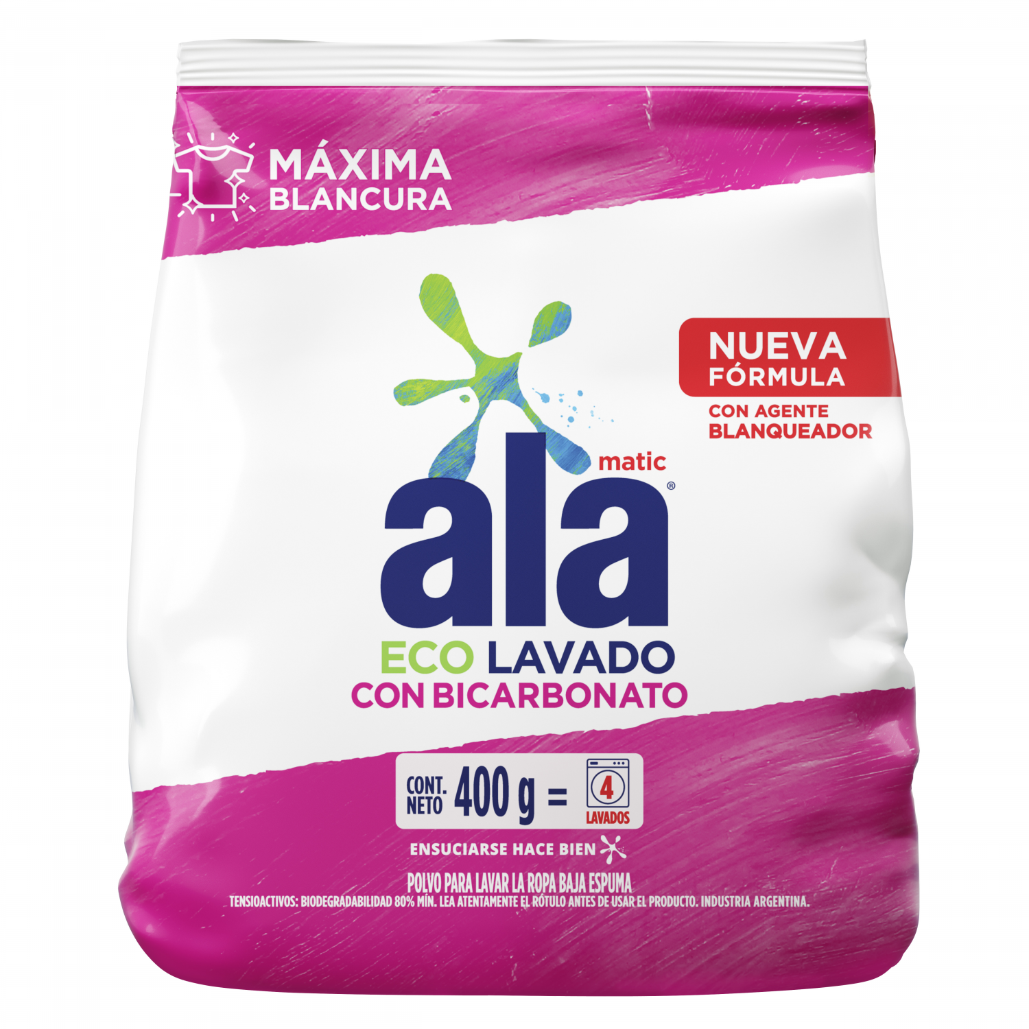 ALA POLVO MATIC C/BICARBONATO x400gr