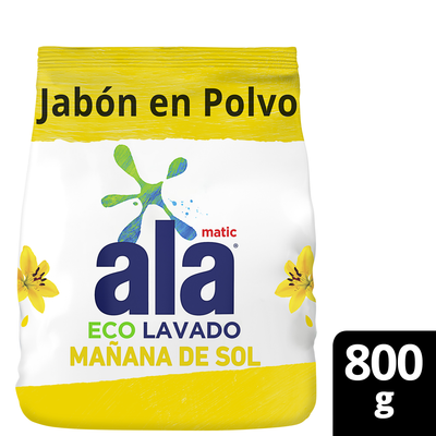ALA POLVO MATIC ECO MAÑANA SOL x800gr