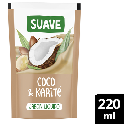 SUAVE JAB LIQ COCO Y KARITE x220ml