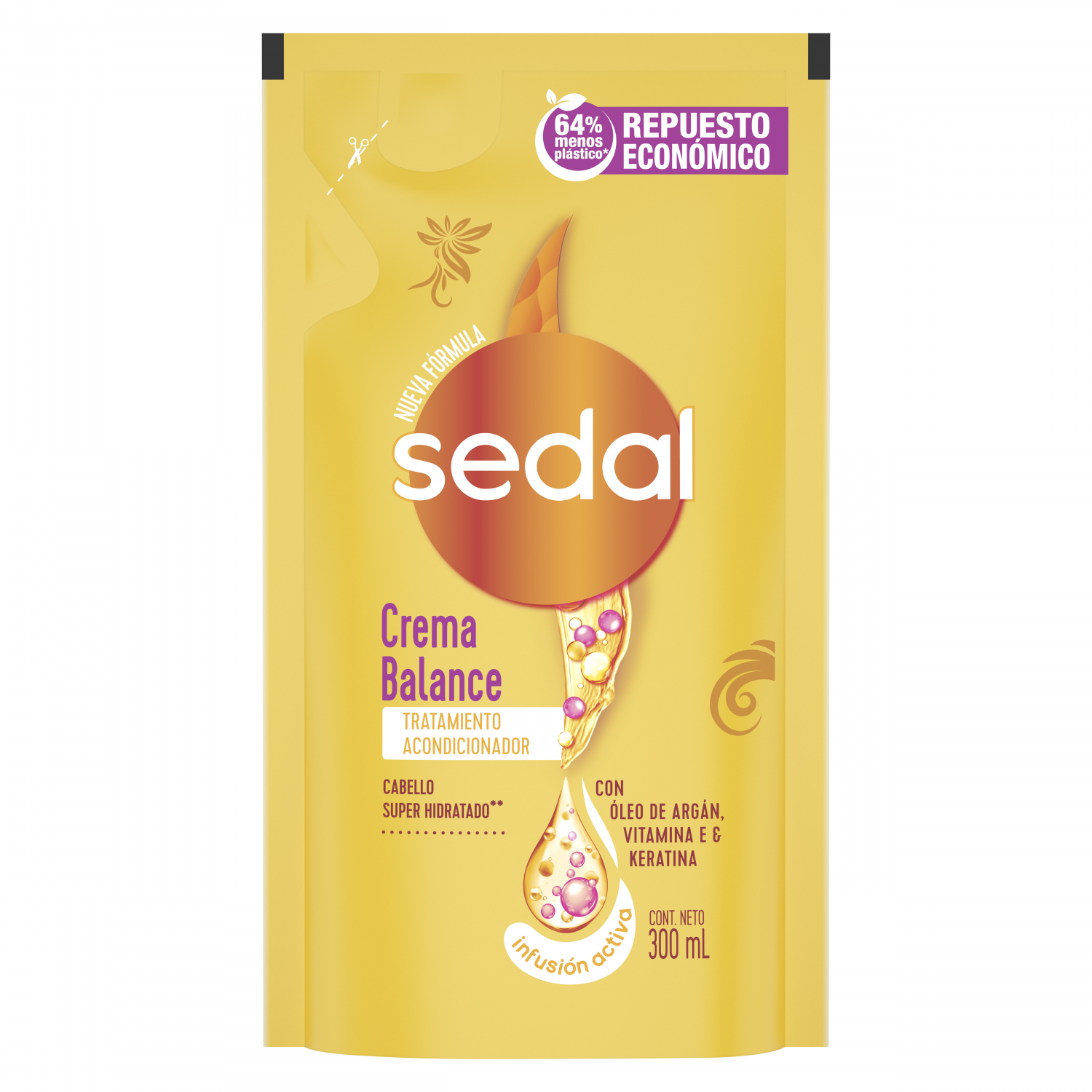 SEDAL ACOND/ CREMA BALANCE D/P x300ml