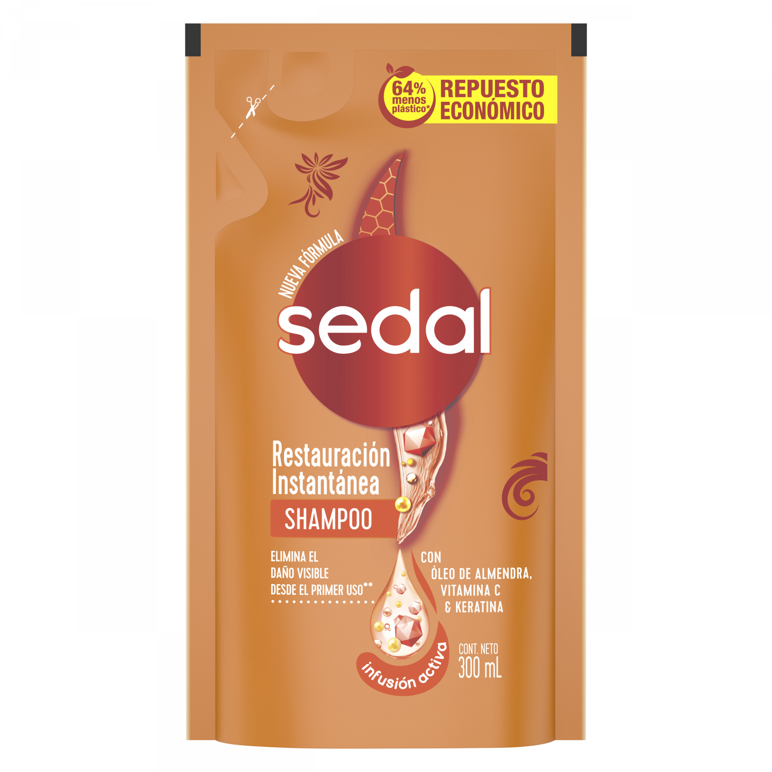 SEDAL SH/ REST. INSTANTANEA D/P x300ml