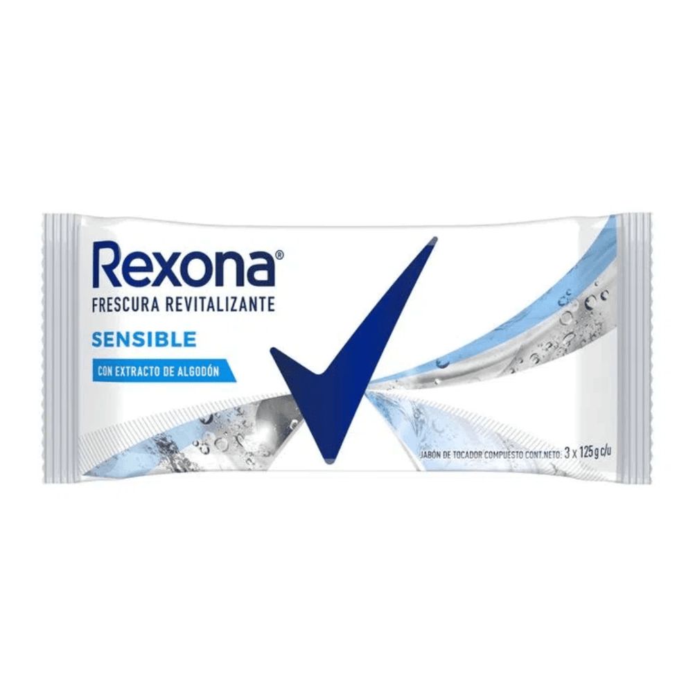 REXONA JAB SENSIBLE 3x125gr
