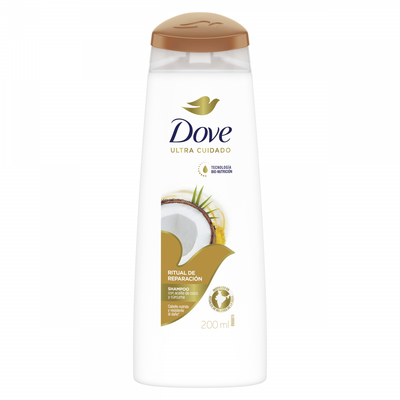 DOVE SH/ RITUAL REPARACIÓN COCO x200ml