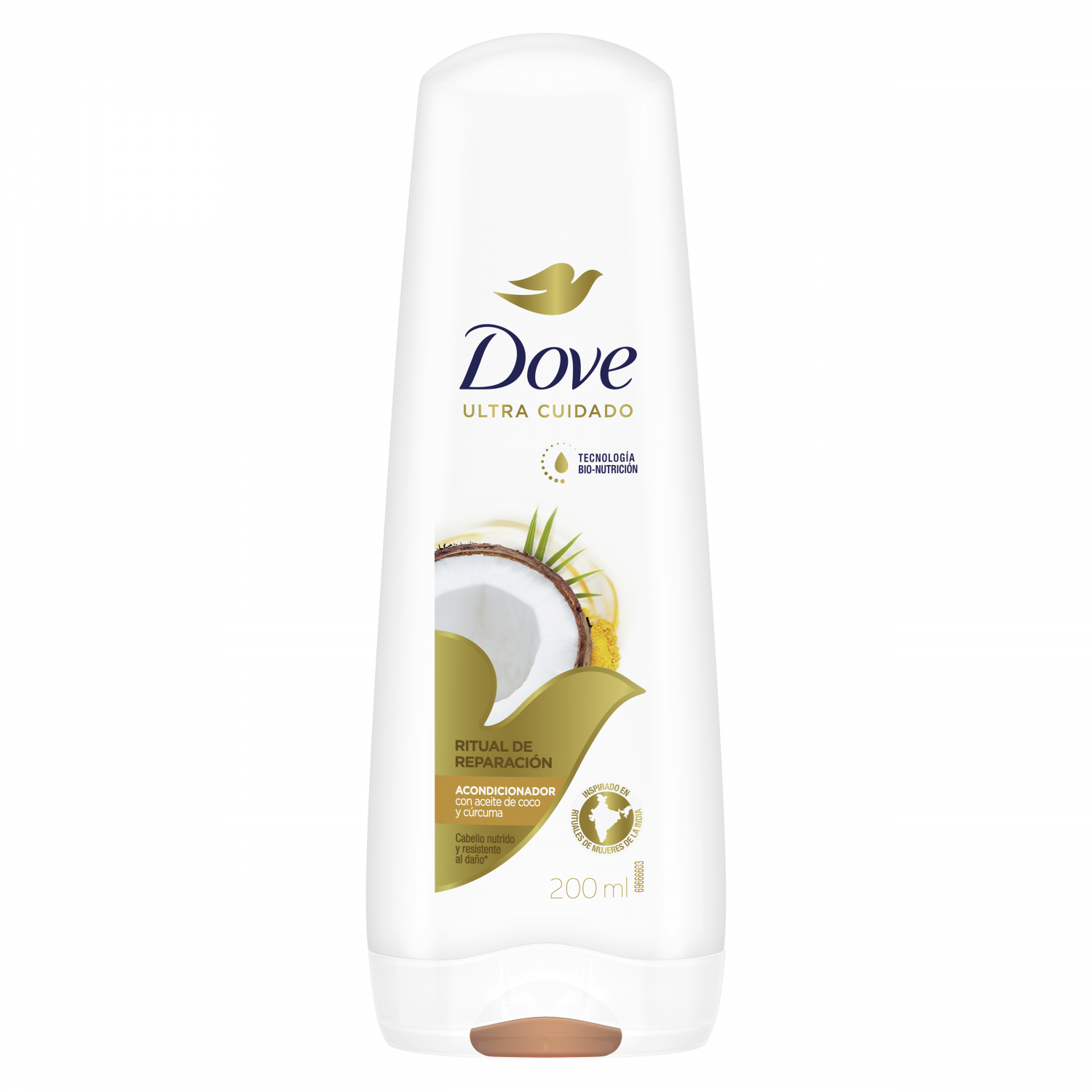 DOVE ACOND/ RITUAL REPARACIÓN COCO x200ml