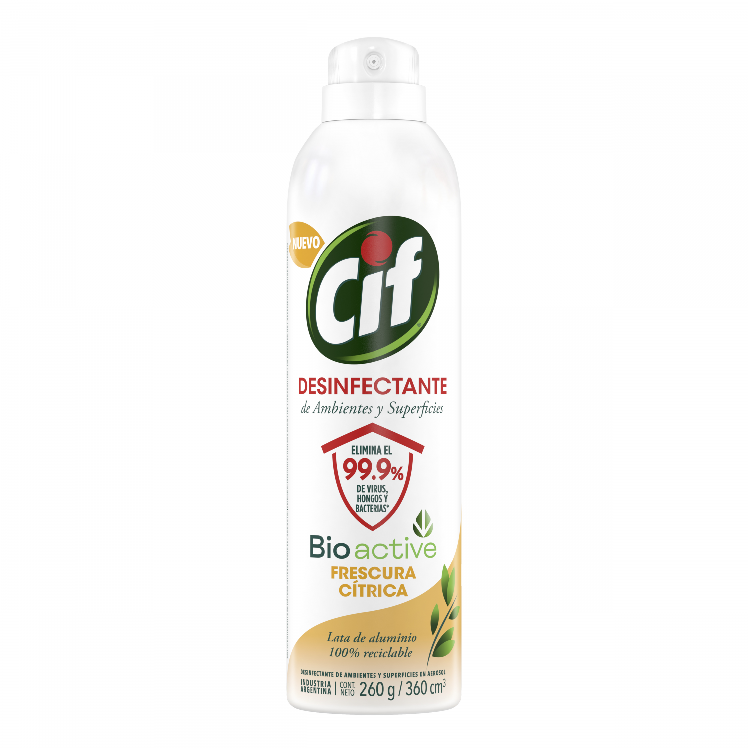 CIF DESINF. AEROSOL FRESC CIT x260gr