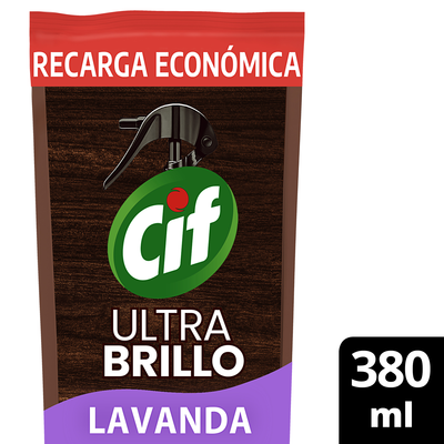 CIF ULTRA BRILLO ANTI PVO LAVANDA D/P x380ml