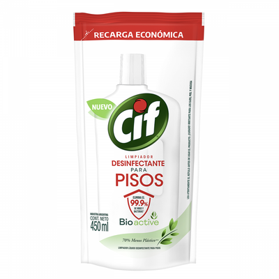 CIF PISOS DESINFECTANTE ORIGINAL D/P x450ml