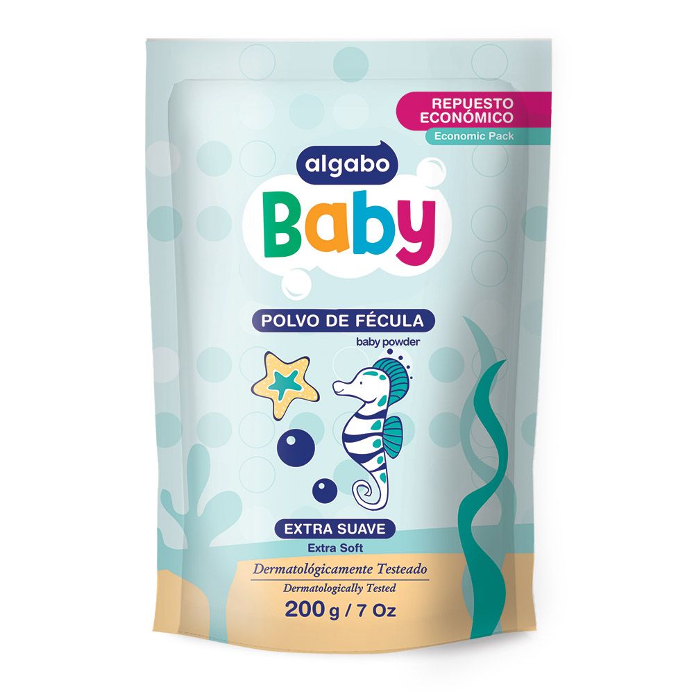 ALGABO BABY TALCO POLVO DE FECULA D/P x200gr