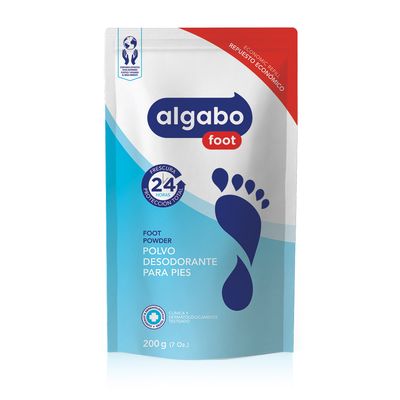 ALGABO TALCO PARA PIES CELESTE D/P x200gr