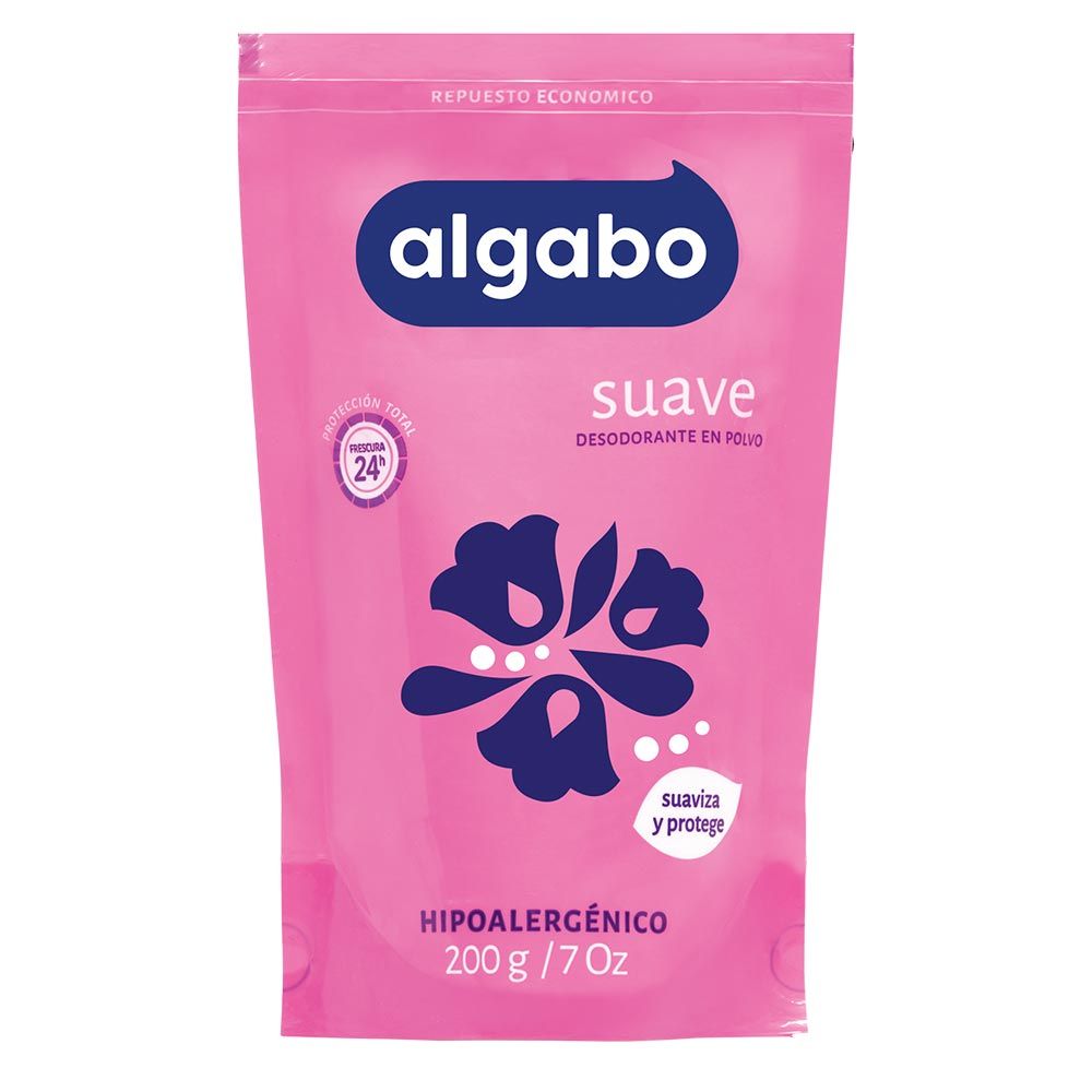 ALGABO TALCO SUAVE D/P x200gr