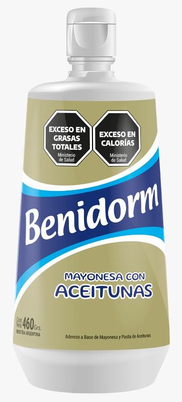 BENIDORM MAYONESA C/ACEITUNAS x460gr