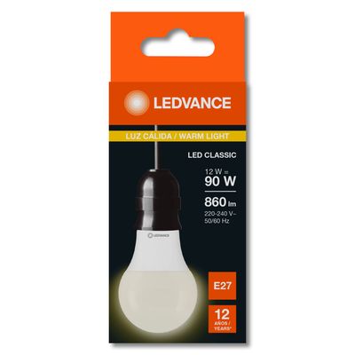 LEDVANCE LAMPARA LED LUZ CALIDA x12w (Osram)