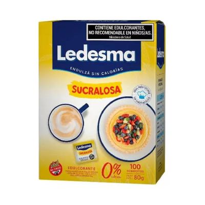 LEDESMA SUCRALOSA SOBRES x50x40gr