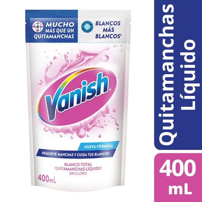 VANISH QUITAMANCHA LIQ. BLANCO D/P x400cc