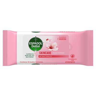 ESPADOL TOALLA ANTIBACTERIAL SKINCARE x10und
