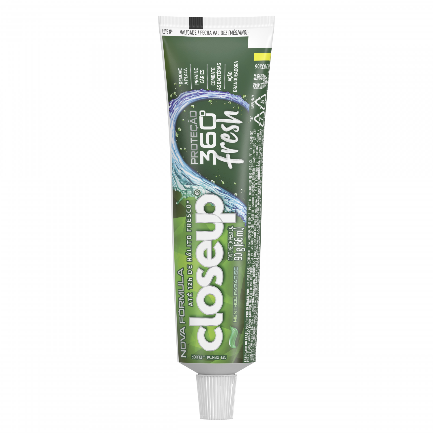 CLOSE UP C D MENTHOL PARADISE x90gr