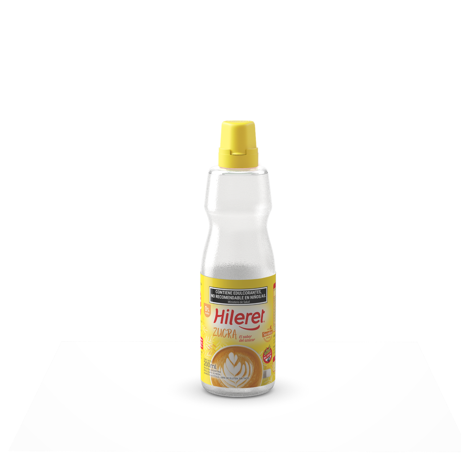 HILERET ENDULZANTE ZUCRA LIQUIDO x200ml