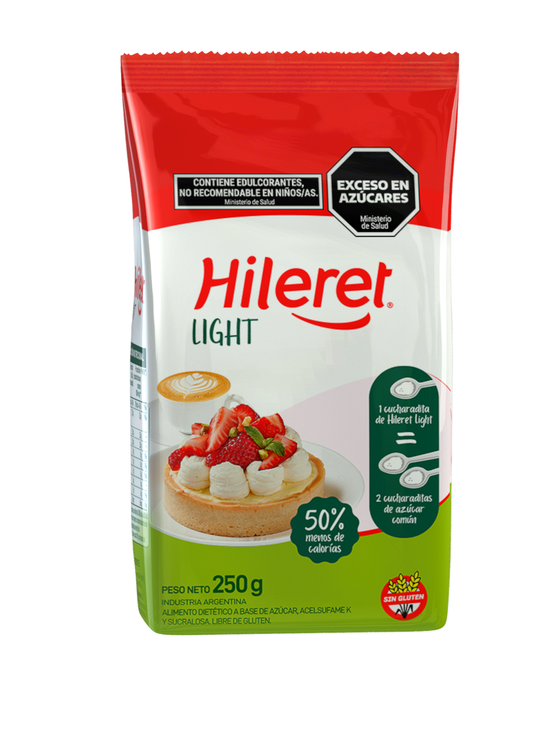 HILERET ENDULZANTE LIGHT POLVO x250gr