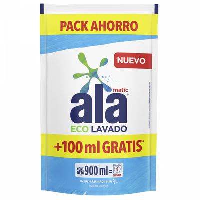 ALA LIQ P/LV ROPA BE PROMO D/P x900ml