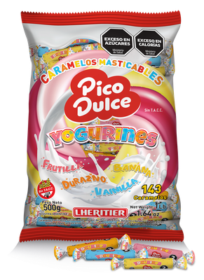 PICO DULCE CARAMELO YOGURINES x500gr
