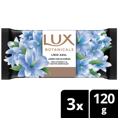 LUX JAB BOTANIC LIRIO AZUL 3x120gr