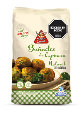 PREMEZCLA BUÑUELOS ESPINACA MAMA COCINA x400gr