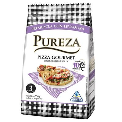 PREMEZCLA PIZZA GOURMET PUREZA x550gr