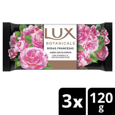 LUX JAB BOTANIC ROSAS FRANCESAS 3x120gr