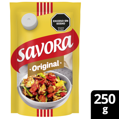 SAVORA MOSTAZA ORIGINAL TIPS D/P x250gr