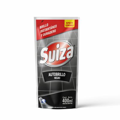 SUIZA AUTOBRILLO NEGRO D/P x400cc