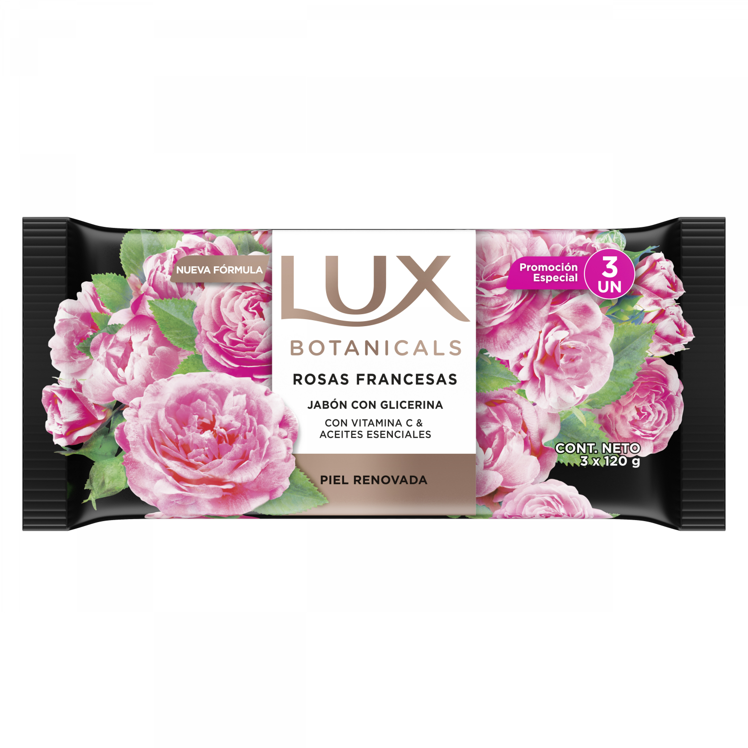 LUX JAB BOTANIC ROSAS FRANCESAS 3x120gr