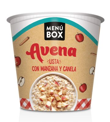 MENU BOX AVENA MANZANA Y CANELA x59gr
