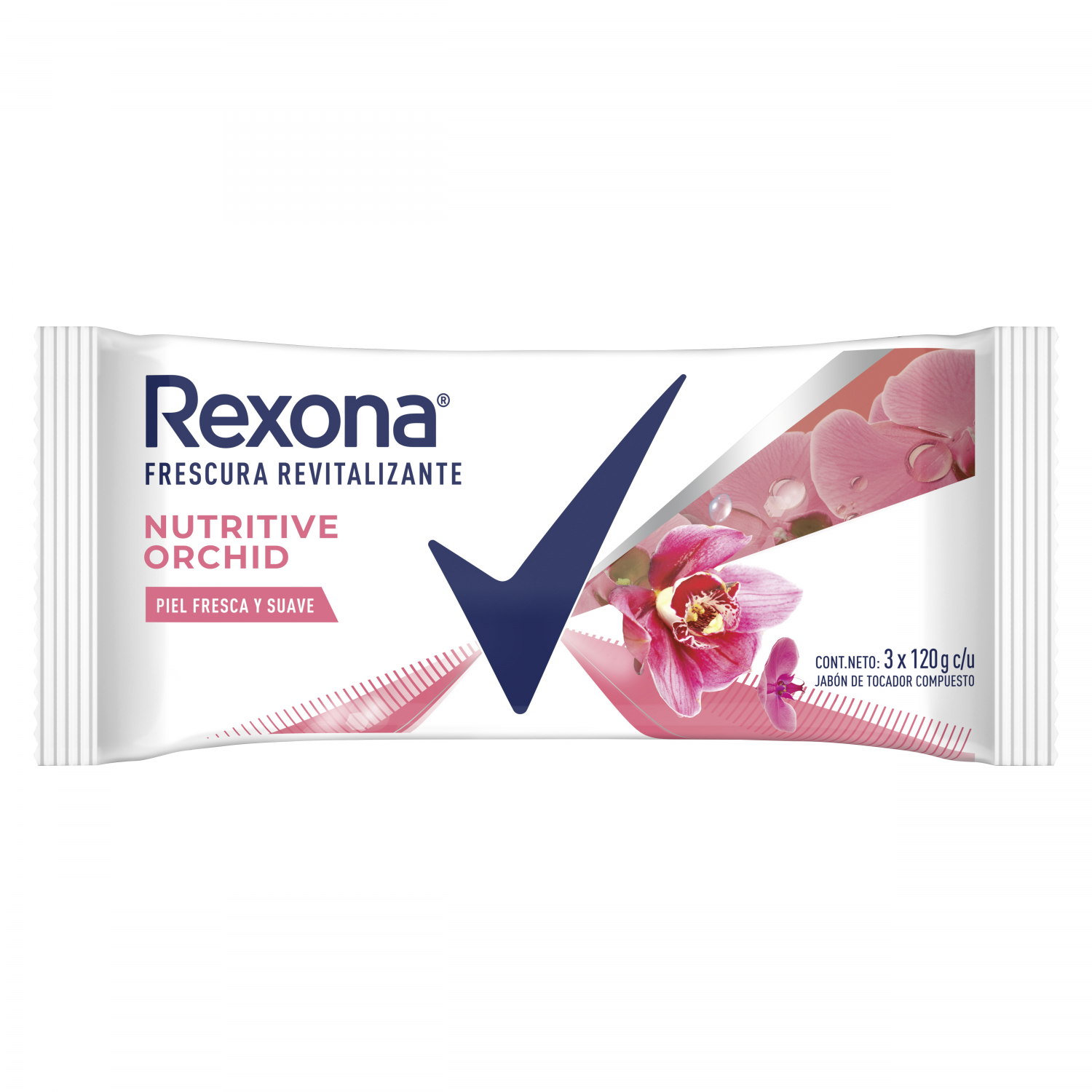 REXONA JAB NUTRIT ORCHID 3x120gr