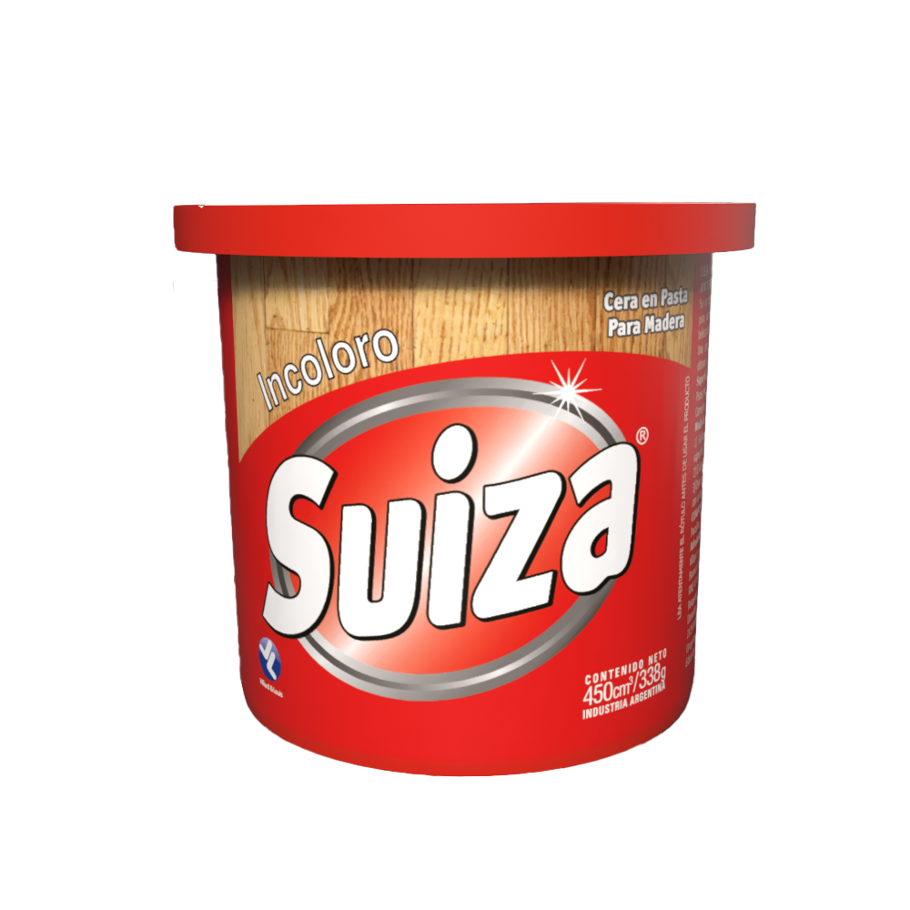 SUIZA CERA PASTA NATURAL x450cc