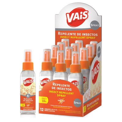 VAIS REPELENTE SPRAY 12x60cc