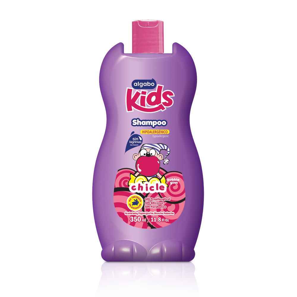 ALGABO KIDS SHAMPOO CHICLE x350cc