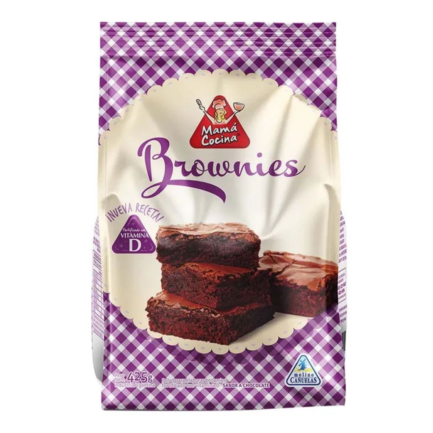 PREMEZCLA BROWNIES CHOCOLATE MAMA COCINA x425gr