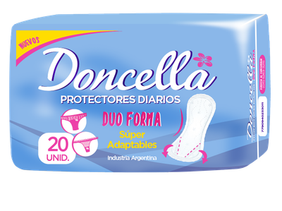 DONCELLA PROT. DIARIOS DOU FORMA S/DES x20und