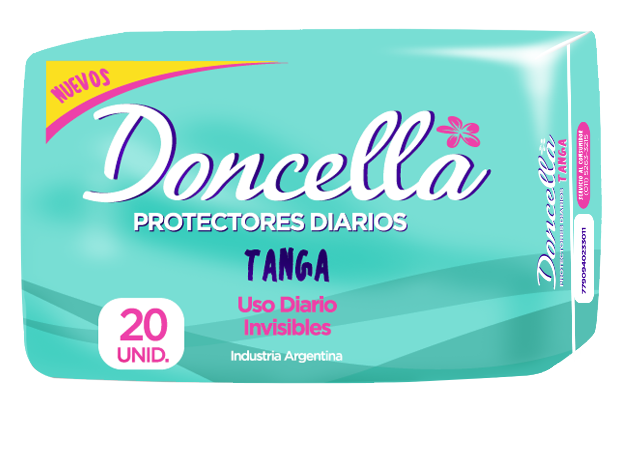 DONCELLA PROT. DIARIOS TANGA S/DES x20und