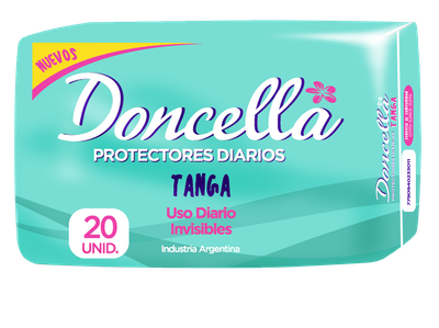 DONCELLA PROT. DIARIOS TANGA S/DES x20und