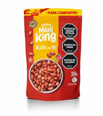 MANI KING FRITO C/PIEL x350grs