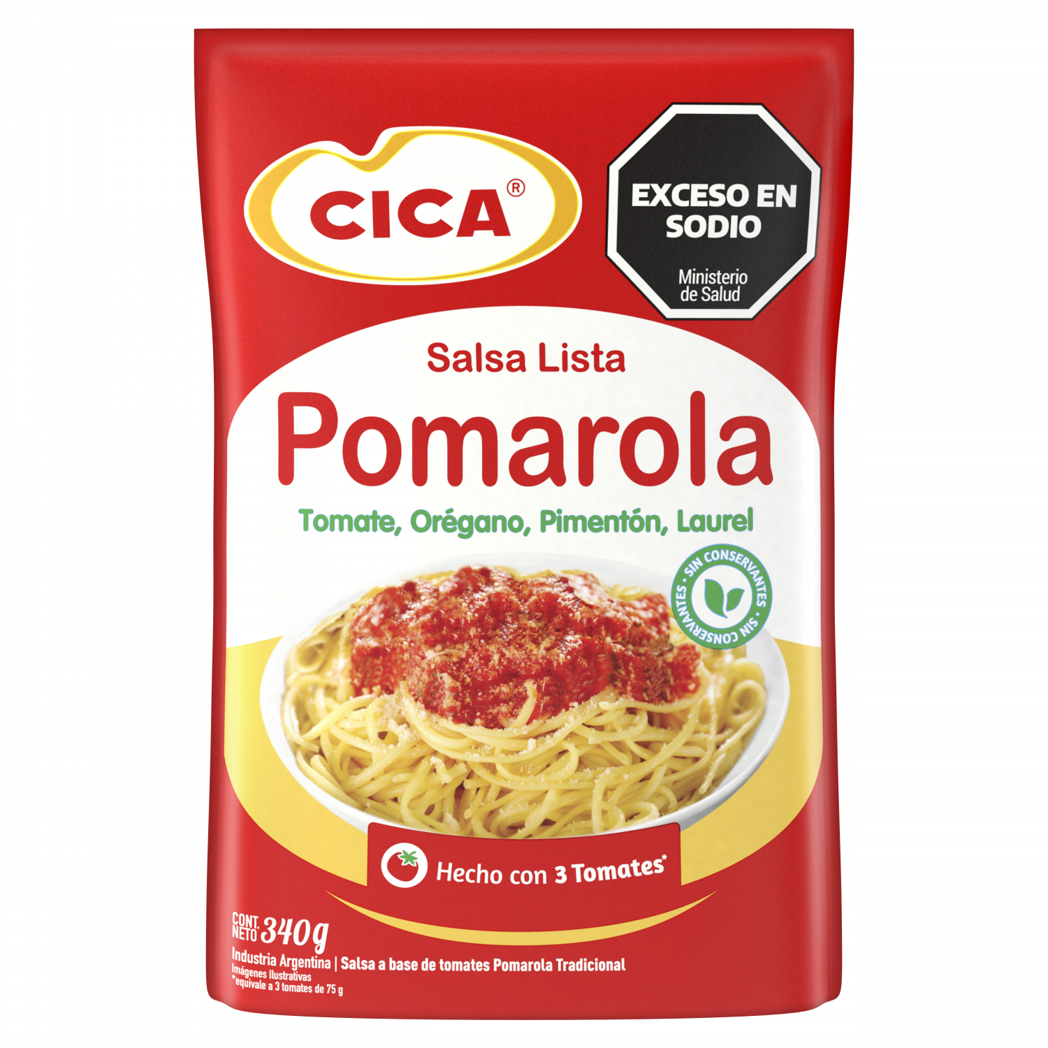 CICA SALSA POMAROLA x340gr