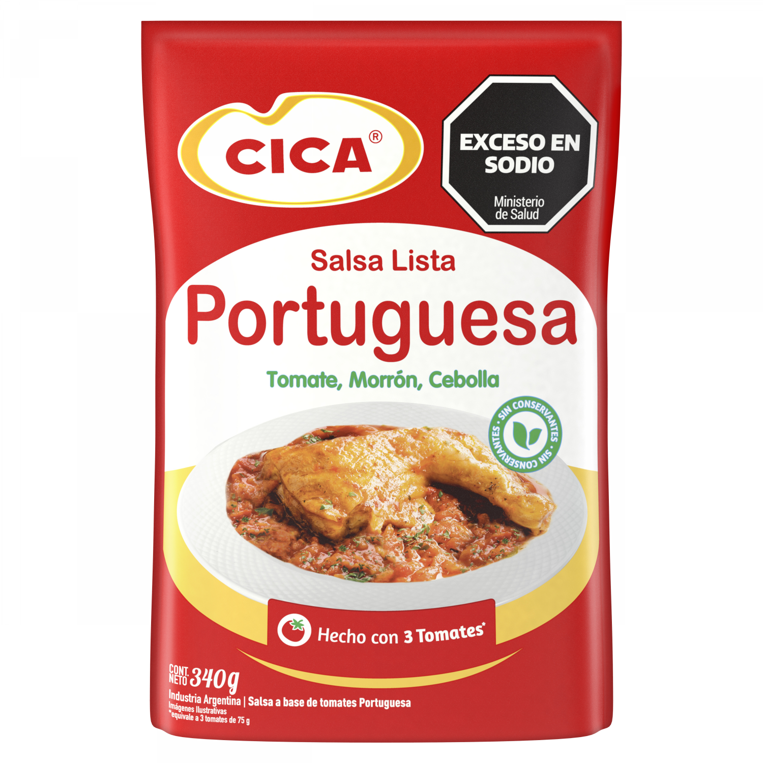 CICA SALSA PORTUGUESA x340gr