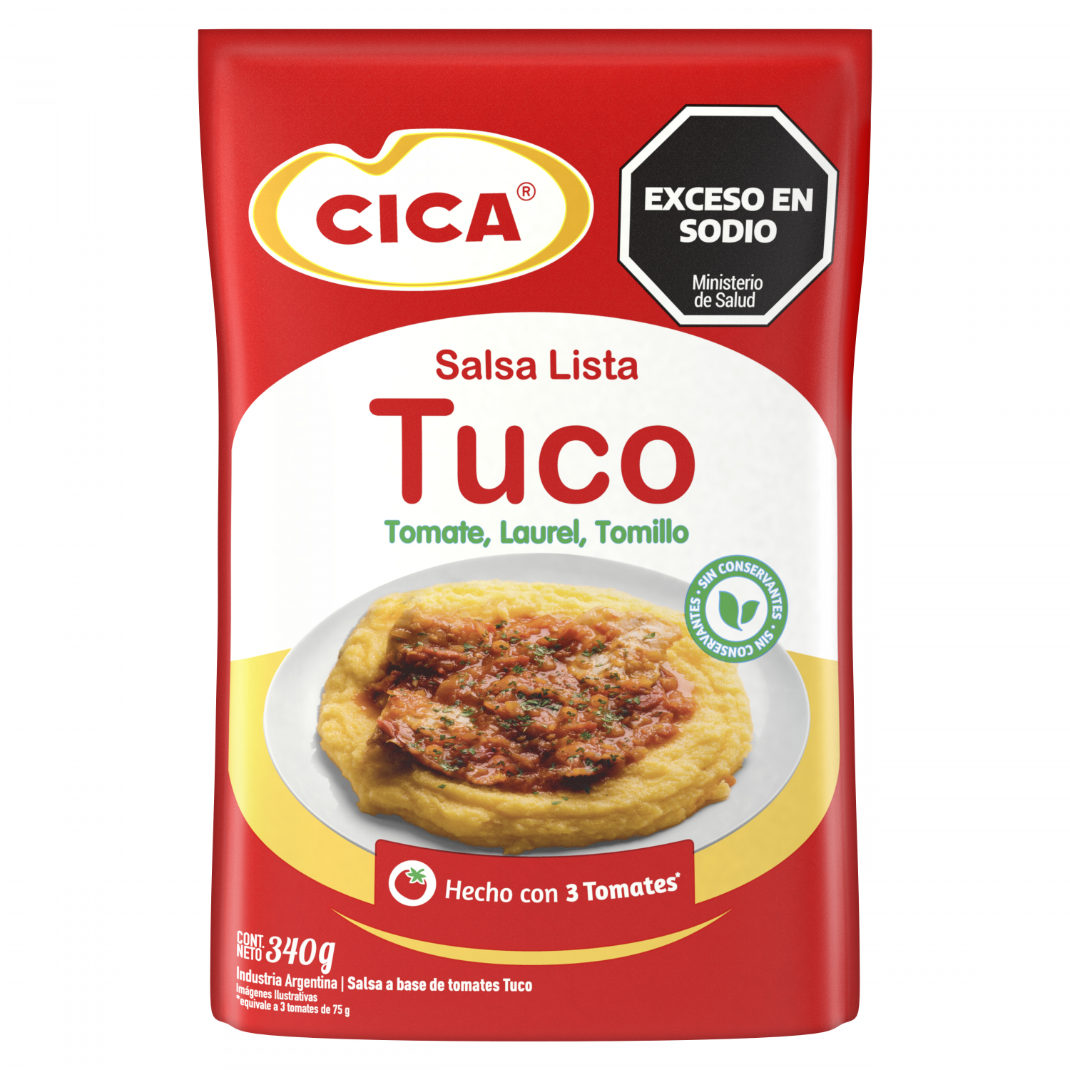 CICA SALSA TUCO x340gr