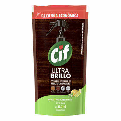 CIF ULTRA BRILLO ANTI PVO CITRICO D/P x380ml