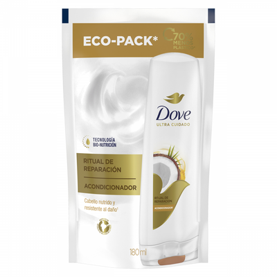 DOVE ACOND/ RITUAL REPARACION D/P x180ml