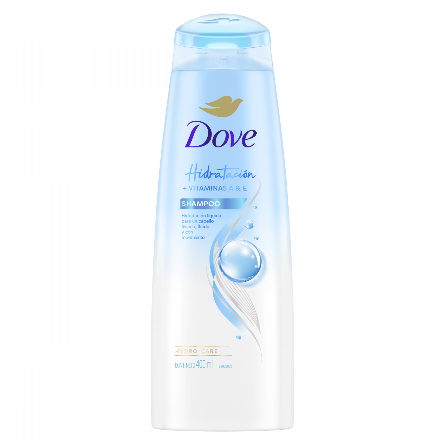 DOVE SH/ HIDRATACION x400ml